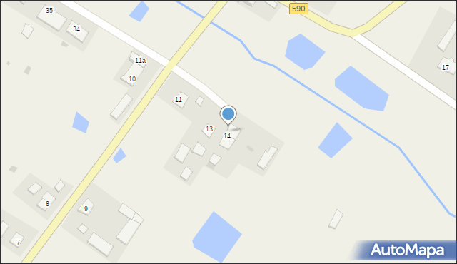 Drogosze, Drogosze, 14/1, mapa Drogosze