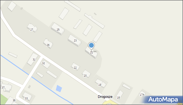 Drogosze, Drogosze, 21, mapa Drogosze