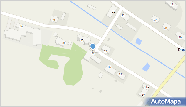 Drogosze, Drogosze, 36, mapa Drogosze