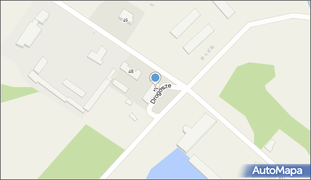 Drogosze, Drogosze, 47, mapa Drogosze