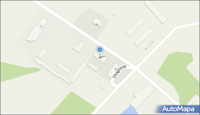 Drogosze, Drogosze, 48, mapa Drogosze