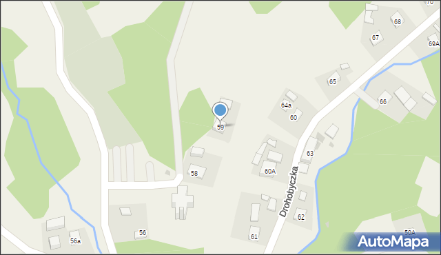 Drohobyczka, Drohobyczka, 59, mapa Drohobyczka