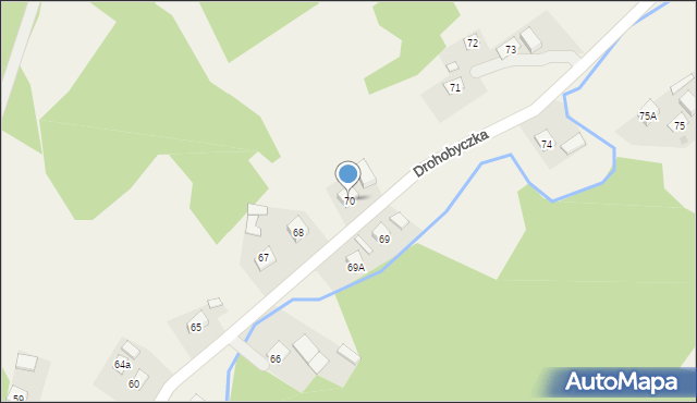 Drohobyczka, Drohobyczka, 70, mapa Drohobyczka