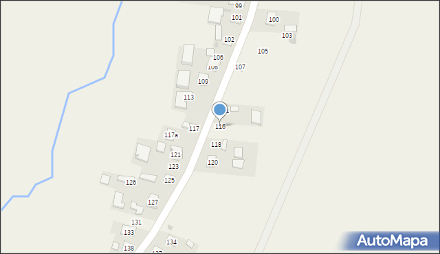 Drohojów, Drohojów, 116, mapa Drohojów