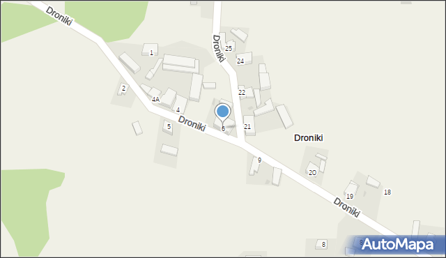 Droniki, Droniki, 6, mapa Droniki