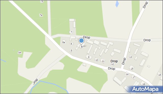 Drop, Drop, 8, mapa Drop