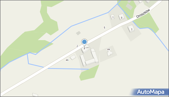 Droszków, Droszków, 4, mapa Droszków