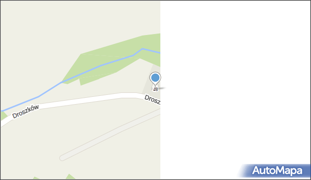 Droszków, Droszków, 48, mapa Droszków
