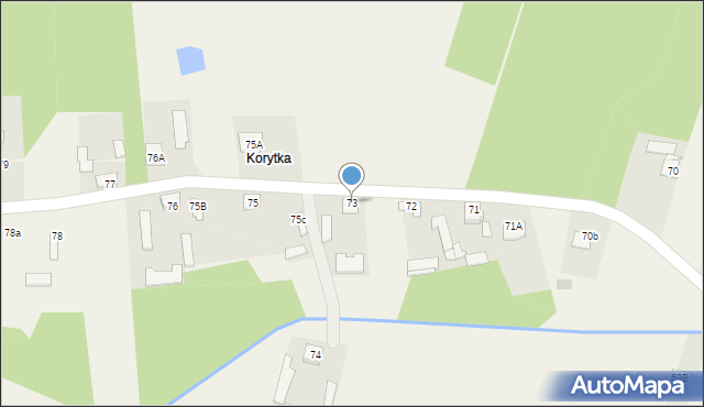 Drożanki, Drożanki, 73, mapa Drożanki