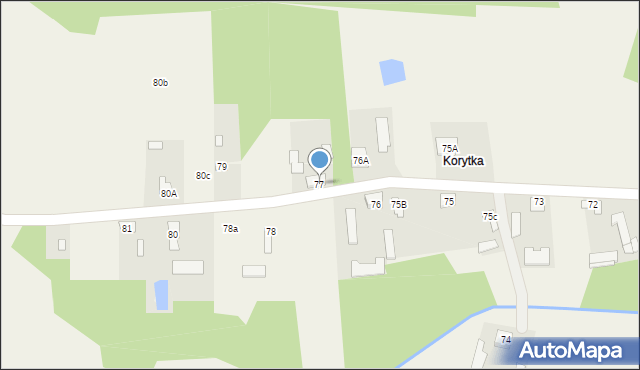 Drożanki, Drożanki, 77, mapa Drożanki