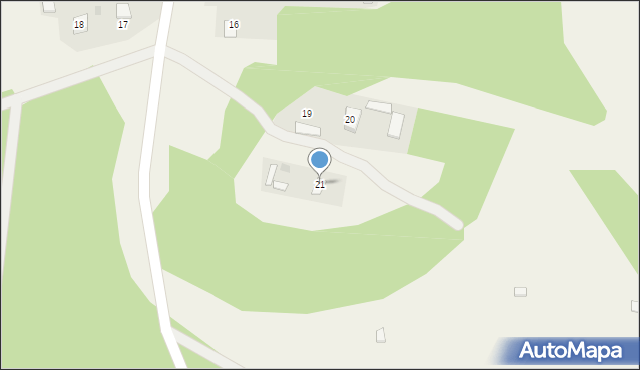 Drozdowo, Drozdowo, 21, mapa Drozdowo