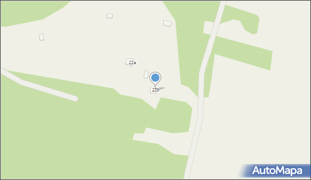 Drozdowo, Drozdowo, 22b, mapa Drozdowo