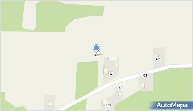 Drozdowo, Drozdowo, 42h, mapa Drozdowo