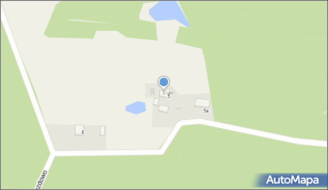 Drozdowo, Drozdowo, 9, mapa Drozdowo