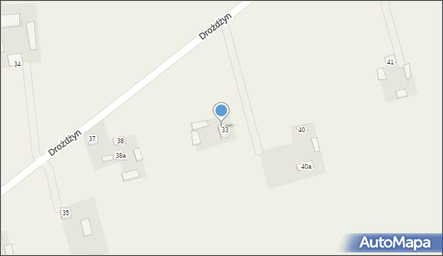 Drożdżyn, Drożdżyn, 39, mapa Drożdżyn