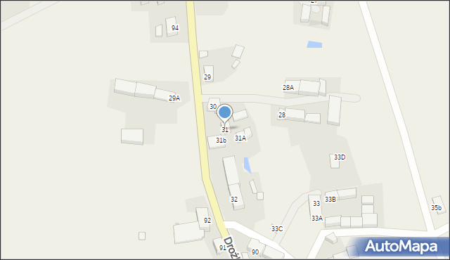 Drożków, Drożków, 31, mapa Drożków