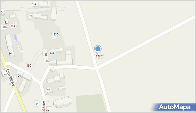 Drożków, Drożków, 35b, mapa Drożków