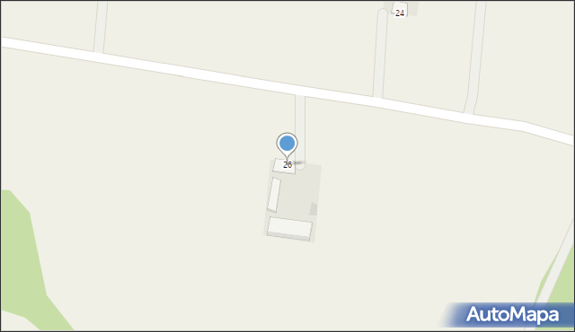 Druchowo, Druchowo, 26, mapa Druchowo