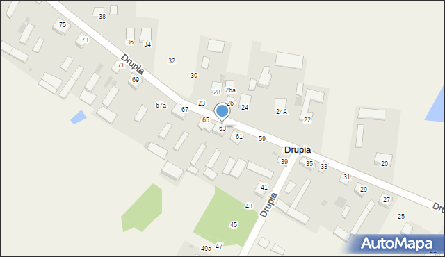 Drupia, Drupia, 63, mapa Drupia