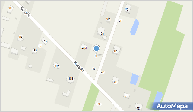 Drużbice, Drużbice, 9r, mapa Drużbice