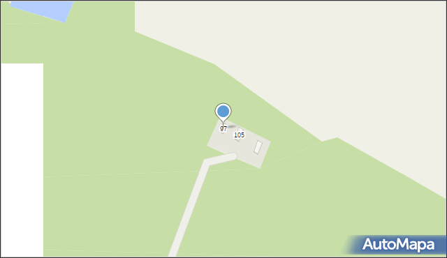 Drużbice-Kolonia, Drużbice-Kolonia, 97, mapa Drużbice-Kolonia