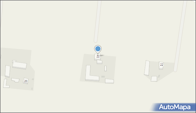 Drużbin, Drużbin, 21, mapa Drużbin