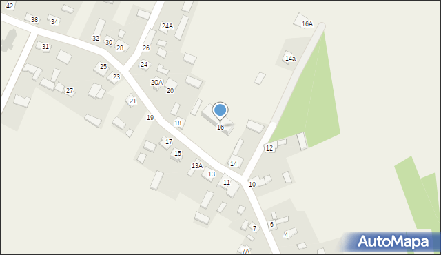 Drużykowa, Drużykowa, 16, mapa Drużykowa