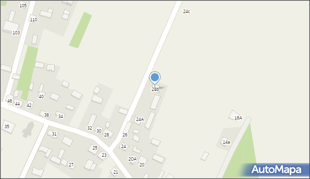 Drużykowa, Drużykowa, 24b, mapa Drużykowa