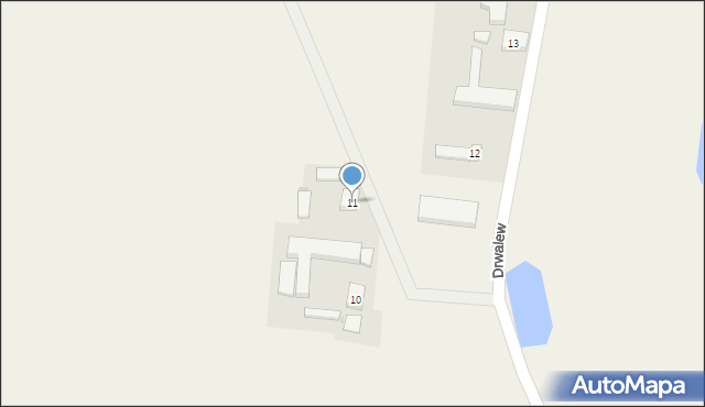 Drwalew, Drwalew, 11, mapa Drwalew