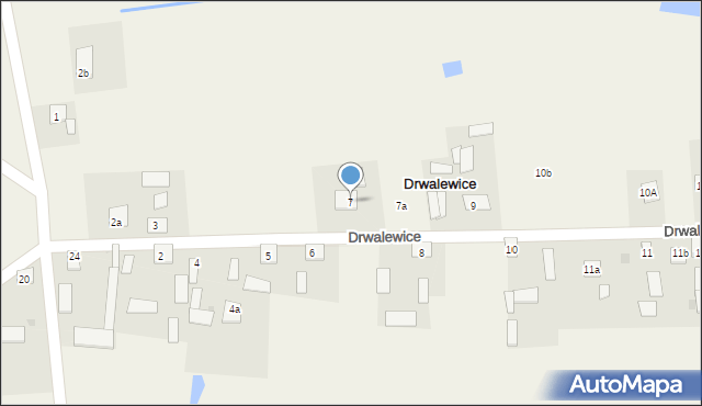 Drwalewice, Drwalewice, 7, mapa Drwalewice