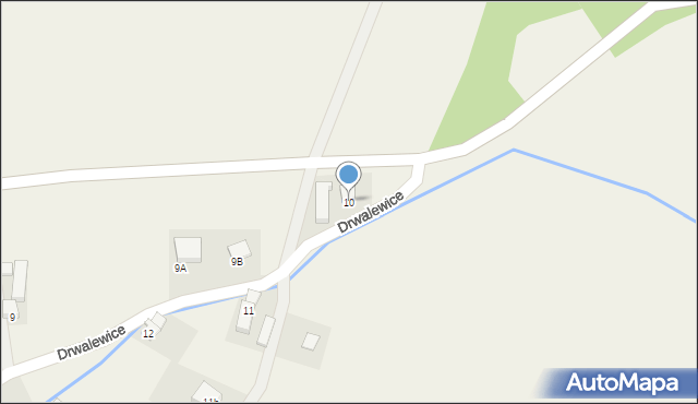 Drwalewice, Drwalewice, 10, mapa Drwalewice