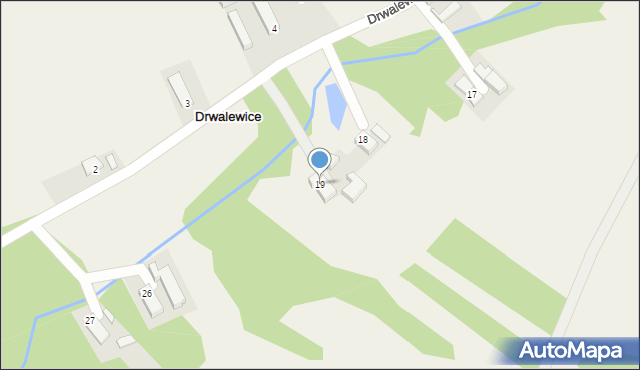 Drwalewice, Drwalewice, 19, mapa Drwalewice