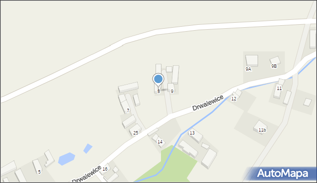 Drwalewice, Drwalewice, 8, mapa Drwalewice
