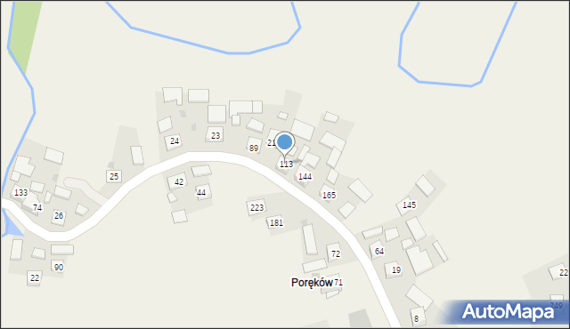 Drwinia, Drwinia, 113, mapa Drwinia