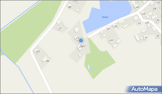 Drwinia, Drwinia, 175, mapa Drwinia