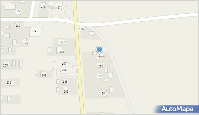 Drwinia, Drwinia, 216, mapa Drwinia