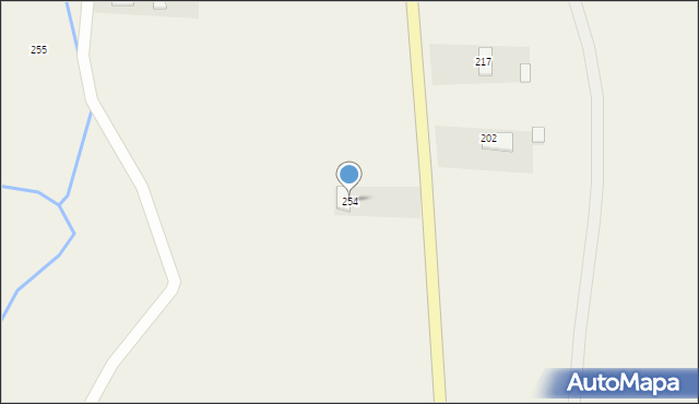 Drwinia, Drwinia, 254, mapa Drwinia