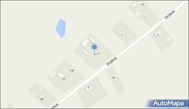 Drybus, Drybus, 5, mapa Drybus