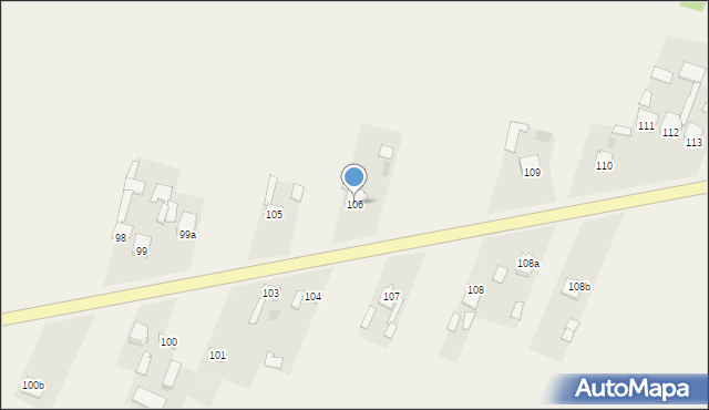 Drygulec, Drygulec, 106, mapa Drygulec
