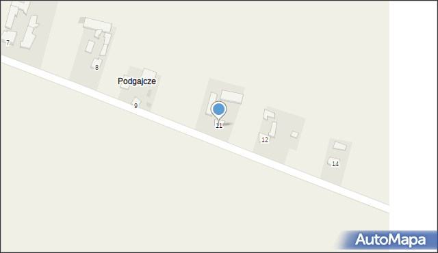 Drygulec, Drygulec, 11, mapa Drygulec