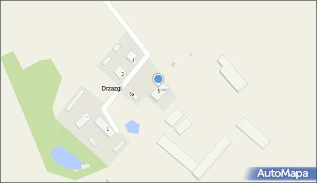 Drzazgi, Drzazgi, 5, mapa Drzazgi