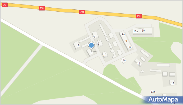 Drzeniów, Drzeniów, 3, mapa Drzeniów