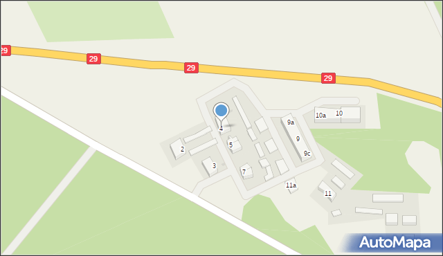 Drzeniów, Drzeniów, 4, mapa Drzeniów