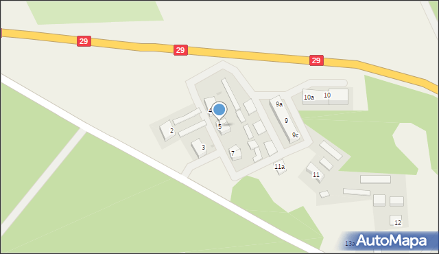 Drzeniów, Drzeniów, 5, mapa Drzeniów