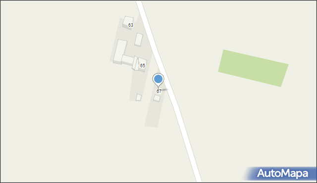 Drzewce, Drzewce, 67, mapa Drzewce