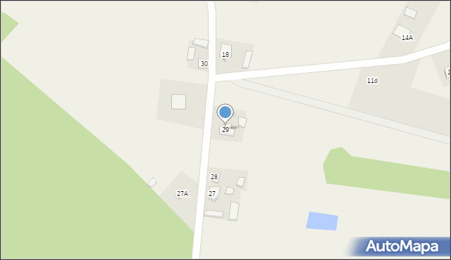 Drzewce, Drzewce, 29, mapa Drzewce