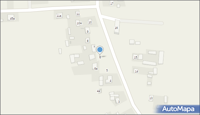 Drzewce-Kolonia, Drzewce-Kolonia, 6, mapa Drzewce-Kolonia