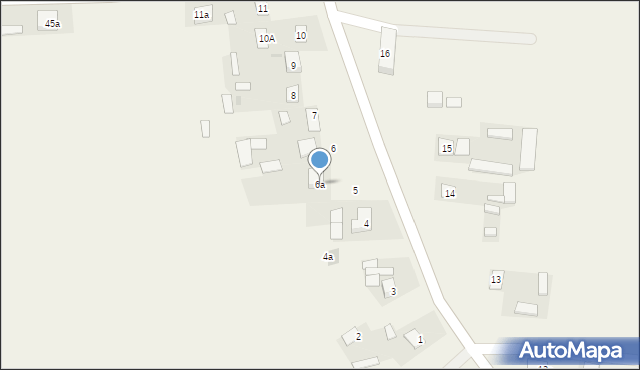 Drzewce-Kolonia, Drzewce-Kolonia, 6a, mapa Drzewce-Kolonia