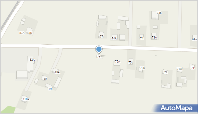 Drzewce-Kolonia, Drzewce-Kolonia, 76, mapa Drzewce-Kolonia