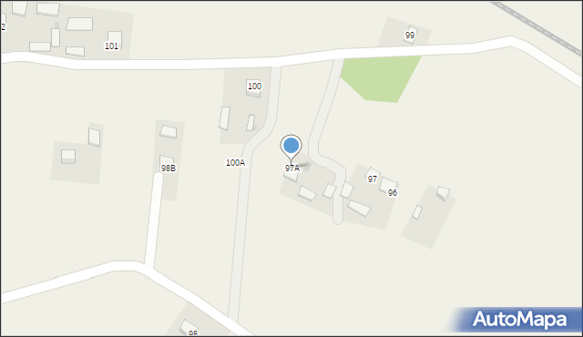 Drzewce-Kolonia, Drzewce-Kolonia, 97A, mapa Drzewce-Kolonia